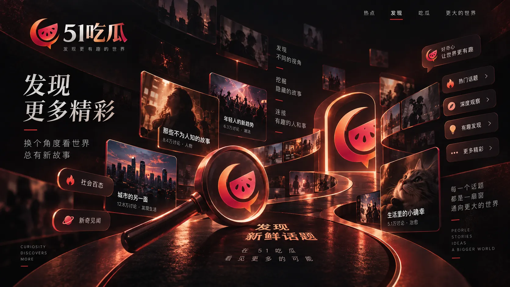 网红热点相关配图
